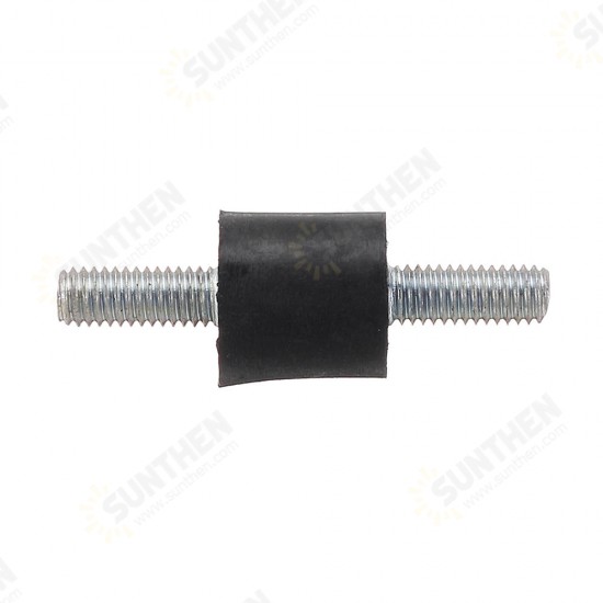 4pcs M3 8x8mm Rubber Mounts Double Ends Screw Anti Vibration Mount Rubber Shock Absorber