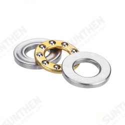 5pcs Flat Thrust Ball Bearing ID. 2.5/3/4/6/7/8mm Mini Miniature Bearings F25-6 F3-8 F4-10