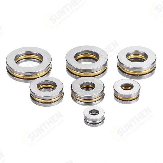 5pcs Flat Thrust Ball Bearing ID. 2.5/3/4/6/7/8mm Mini Miniature Bearings F25-6 F3-8 F4-10