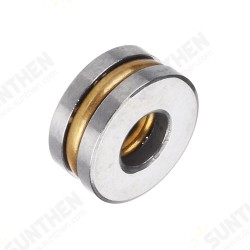 5pcs Flat Thrust Ball Bearing ID. 2.5/3/4/6/7/8mm Mini Miniature Bearings F25-6 F3-8 F4-10