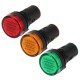 AD16-22DS AC220V 22mm Indicator Signal Light Lamp Panel Mount LED Power Indicator