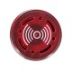 AD16-22SM AC 220V 22mm Indicator Light Signal Lamp Flash Buzzer Red