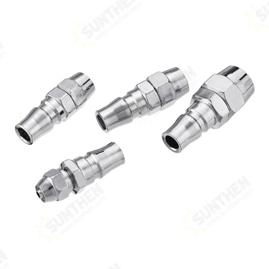 C-type Pneumatic Connector Tracheal Male Self-Locking Quick Plug Joint PP10/20/30/40