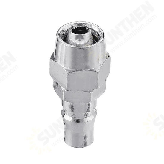 C-type Pneumatic Connector Tracheal Male Self-Locking Quick Plug Joint PP10/20/30/40