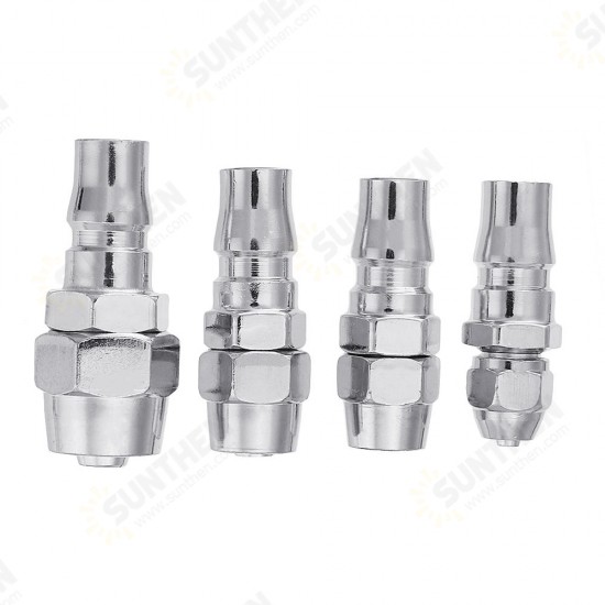 C-type Pneumatic Connector Tracheal Male Self-Locking Quick Plug Joint PP10/20/30/40