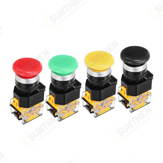 LA38-11M Momentary Push Button Switch 24-500V Waterproof Switch