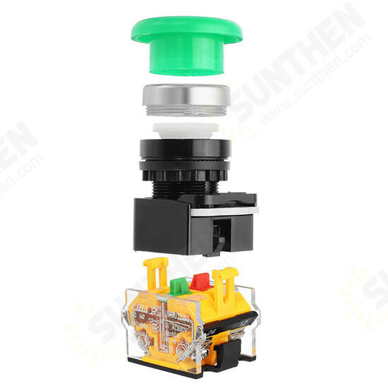 LA38-11M Momentary Push Button Switch 24-500V Waterproof Switch