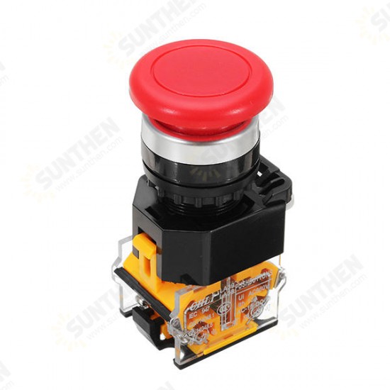 LA38-11M Momentary Push Button Switch 24-500V Waterproof Switch LA38-11M Momentary Push Button Switch 24-500V Waterproof Switch