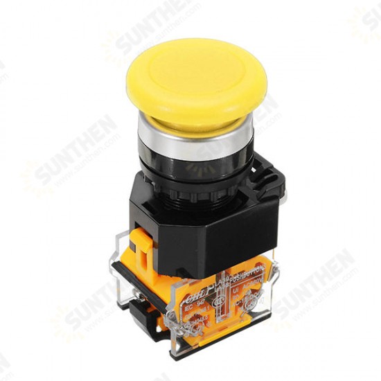 LA38-11M Momentary Push Button Switch 24-500V Waterproof Switch