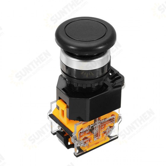 LA38-11M Momentary Push Button Switch 24-500V Waterproof Switch LA38-11M Momentary Push Button Switch 24-500V Waterproof Switch
