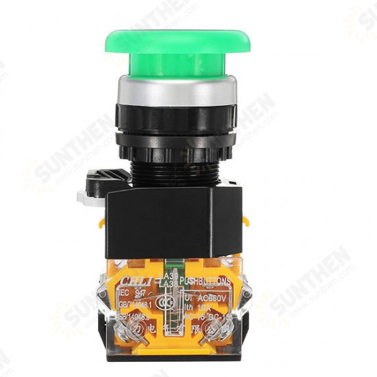 LA38-11M Momentary Push Button Switch 24-500V Waterproof Switch LA38-11M Momentary Push Button Switch 24-500V Waterproof Switch