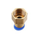 Pneumatic Connector PCF Female Thread Straight Quick Hose Joint Fittings 8-01/02/03/04