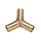 Adapter Brass Barb Y Shape 3 Ways Pipes Fitting 6/8/10/12mm Pneumatic Component Hose Coupler