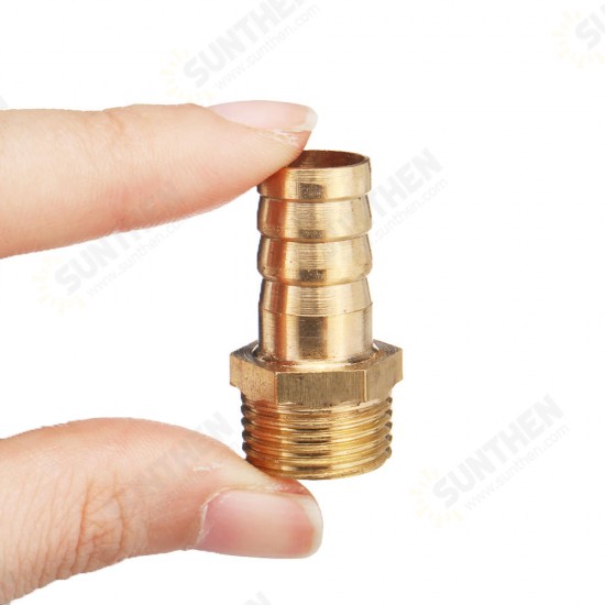 Adapter PC10/12 - 01-04 Male Thread Copper Pneumatic Component Air Hose Quick Coupler Plug