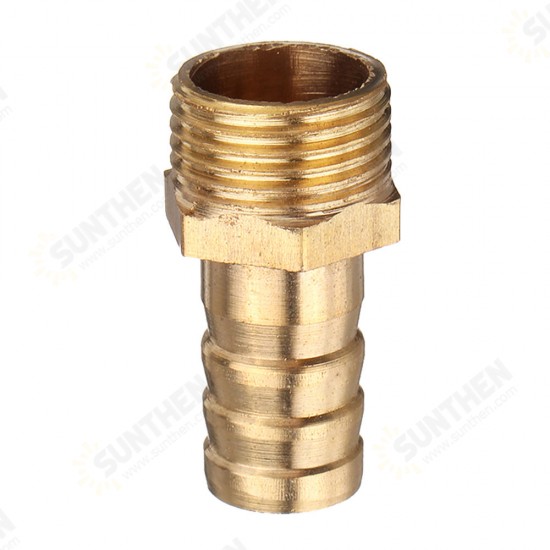 Adapter PC10/12 - 01-04 Male Thread Copper Pneumatic Component Air Hose Quick Coupler Plug