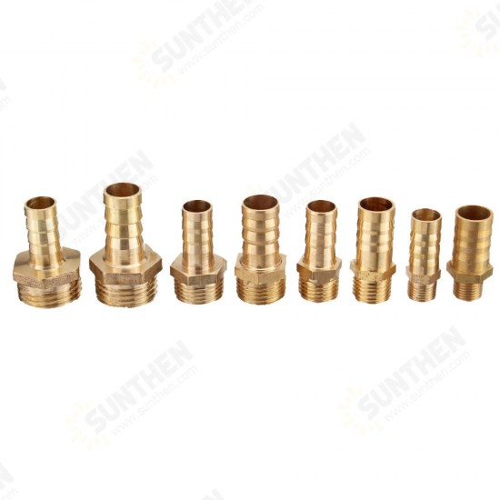 Adapter PC10/12 - 01-04 Male Thread Copper Pneumatic Component Air Hose Quick Coupler Plug