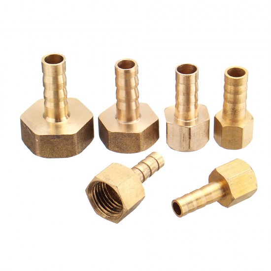 Adapter PCF6/8 - 01-04 Female Thread Copper Pneumatic Component Air Hose Quick Coupler Plug
