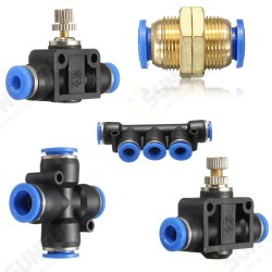 Pneumatic Connector Pneumatic Push In Fittings for Air/Water Hose and Tube All Sizes Available Pneumatic Connector Pneumatic Push In Fittings for Air/Water Hose and Tube All Sizes Available