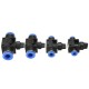 Pneumatic Connector Pneumatic Push In Fittings for Air/Water Hose and Tube All Sizes Available