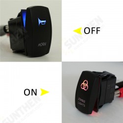 Rocker Switch LED Light Bar On-Off 6 Pins 12-24V Car Truck Boat 11 Sizes Rocker Switch LED Light Bar On-Off 6 Pins 12-24V Car Truck Boat 11 Sizes