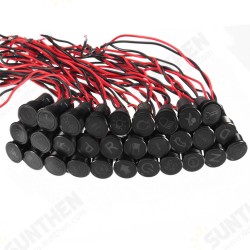 Universal 12V 10mm Waterproof LED Dash Panel Warning Light Indicator Lamp Universal 12V 10mm Waterproof LED Dash Panel Warning Light Indicator Lamp