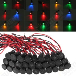 Universal 12V 24V 36V 12mm Waterproof LED Dash Panel Warning Light Metal Indicator Lamp Universal 12V 24V 36V 12mm Waterproof LED Dash Panel Warning Light Metal Indicator Lamp