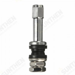 Universal Chrome Flush Mount Metal Tire Tyre Valve Stems Bolt With Cap TR48 Universal Chrome Flush Mount Metal Tire Tyre Valve Stems Bolt With Cap TR48