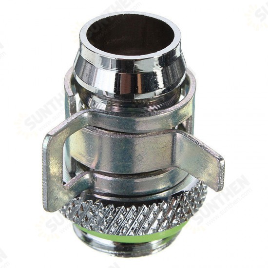 Useful Barb Fitting Water Cooling Radiator For 3/8'' ID Turbing G1/4 Chromed