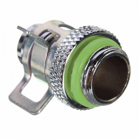 Useful Barb Fitting Water Cooling Radiator For 3/8'' ID Turbing G1/4 Chromed