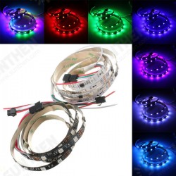 1M 9.6W DC 12V WS2811 48 SMD 5050 LED RGB Changeable Flexible Strip Light Individually addressable 1M 9.6W DC 12V WS2811 48 SMD 5050 LED RGB Changeable Flexible Strip Light Individually addressable
