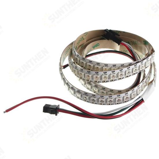 1M WS2812B 5050 RGB Changeable LED Strip Light 144 Leds Non-waterproof Individual Addressable 5V