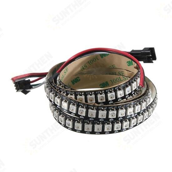 1M WS2812B 5050 RGB Changeable LED Strip Light 144 Leds Non-waterproof Individual Addressable 5V