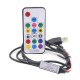 1M WS2812B Full Color Non-waterproof 144LEDs RGB Strip Light with 17 Keys Remote Control DC5V