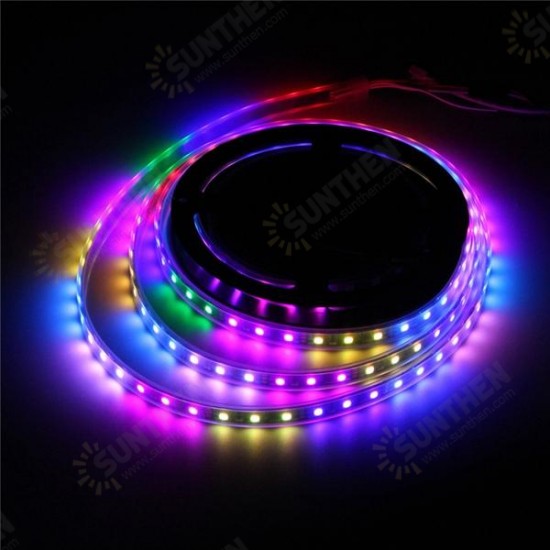 5M 57.5W DC 12V Waterproof IP67 WS2811 300 SMD 5050 LED RGB Changeable Flexible Strip Light