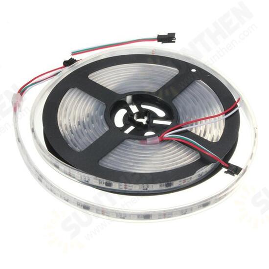 5M 57.5W DC 12V Waterproof IP67 WS2811 300 SMD 5050 LED RGB Changeable Flexible Strip Light