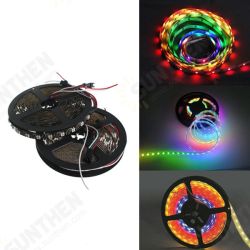 5M WS2812B 5050 RGB Non-Waterproof 300 LED Strip Light Dream Color Changing Individual Addressable DC 5V 5M WS2812B 5050 RGB Non-Waterproof 300 LED Strip Light Dream Color Changing Individual Addressable DC 5V