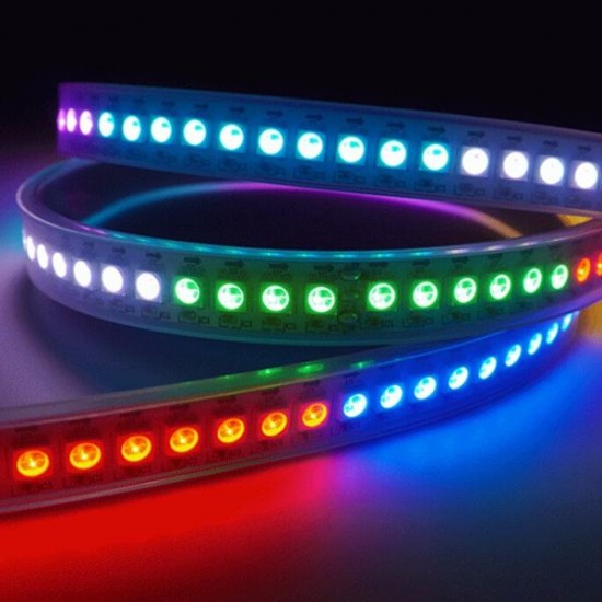 5M WS2812B 5050 RGB Non-Waterproof 300 LED Strip Light Dream Color Changing Individual Addressable DC 5V
