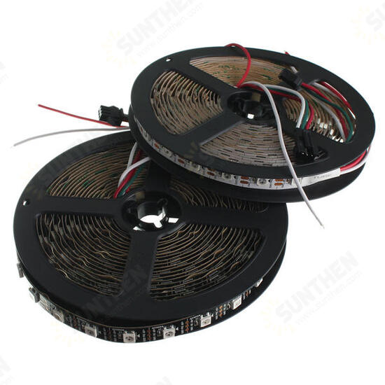 5M WS2812B 5050 RGB Non-Waterproof 300 LED Strip Light Dream Color Changing Individual Addressable DC 5V