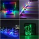 DC5V 1M 2M 3M WS2812 SMD5050 Waterproof Smart IC USB LED Strip Light+17 Keys Remote Control