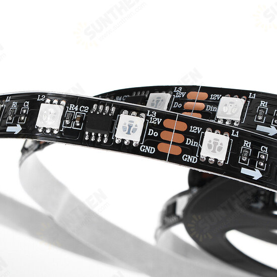 1M 2M 3M 4M 5M Non-waterproof IC UCS1903 Programmable Flexible 60LED/M Strip Light DC12V