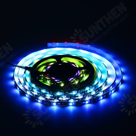 1M 2M 3M 4M 5M Waterproof 30LEDs/M 5050 GRB GT2812 Smart IC Flexiable LED Strip Light DC5V