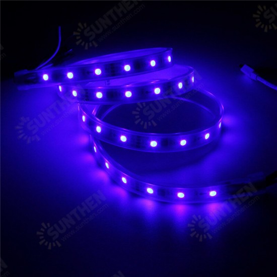 WS2811 1M LED Strip 48 SMD 5050 RGB Dream Color waterproof IP65 DC 12V