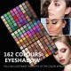 162 Color Eye Shadow Pearl Matte Earthy Color Makeup Eye Shadow Palette To Modify Eye Makeup