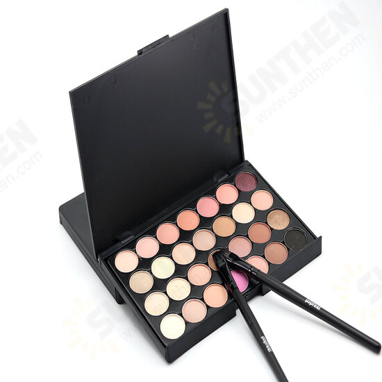 28 Color Eye Shadow Matte Pearly Smoky Earthy Highlight Eyeshadow Palette