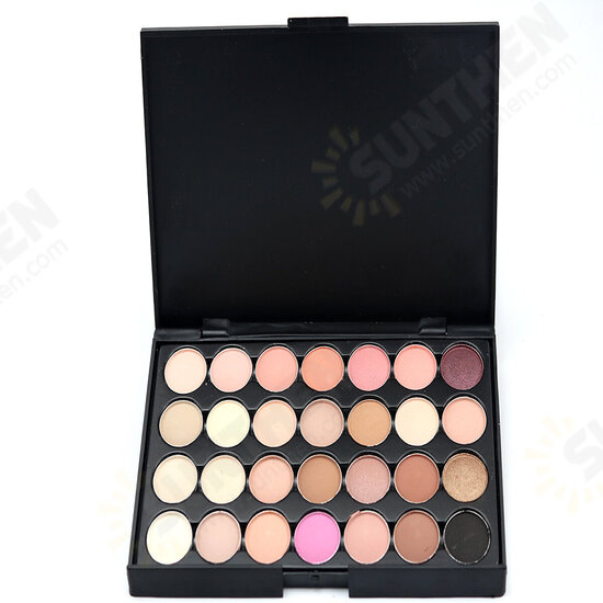 28 Color Eye Shadow Matte Pearly Smoky Earthy Highlight Eyeshadow Palette