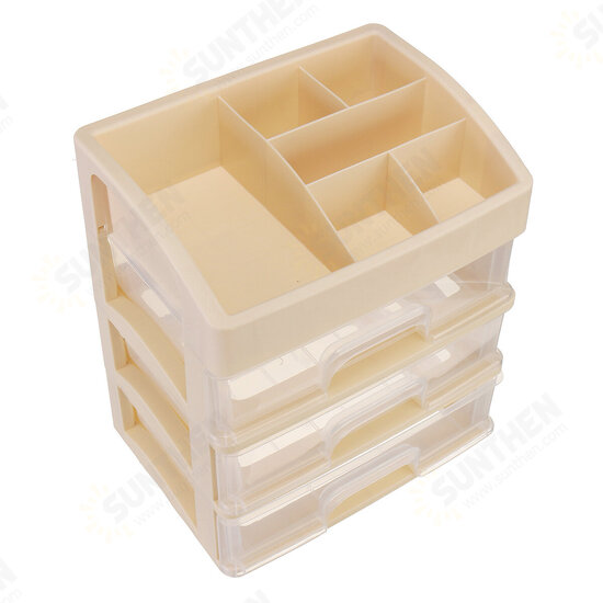 1/2/3 Layer Cosmetic Makeup Organiser Holder Tidy Storage Jewelry Box Shelf Cabinet Drawer