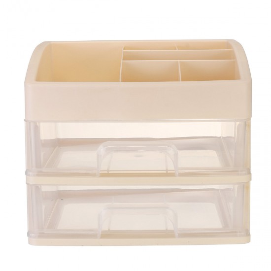 1/2/3 Layer Cosmetic Makeup Organiser Holder Tidy Storage Jewelry Box Shelf Cabinet Drawer