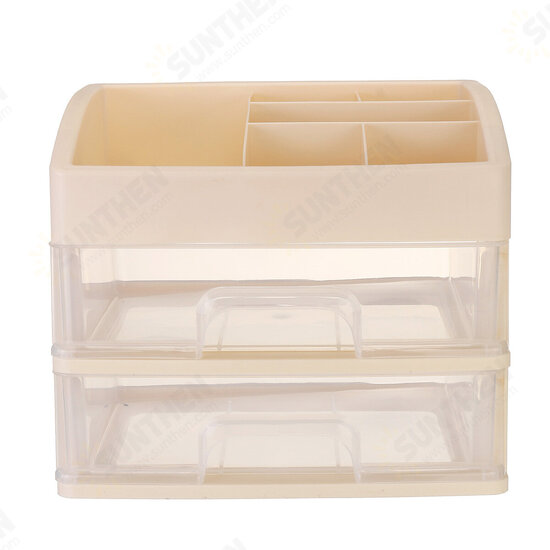 1/2/3 Layer Cosmetic Makeup Organiser Holder Tidy Storage Jewelry Box Shelf Cabinet Drawer