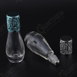 12ml Empty Perfume Bottle Metal Roller Ball Glass Bowling Shape Bottles Refillable Container 12ml Empty Perfume Bottle Metal Roller Ball Glass Bowling Shape Bottles Refillable Container