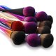 1Pc Varied Colorful Face Makeup Brushes Soft Contour Powder Blush Cosmetic Founation Brush